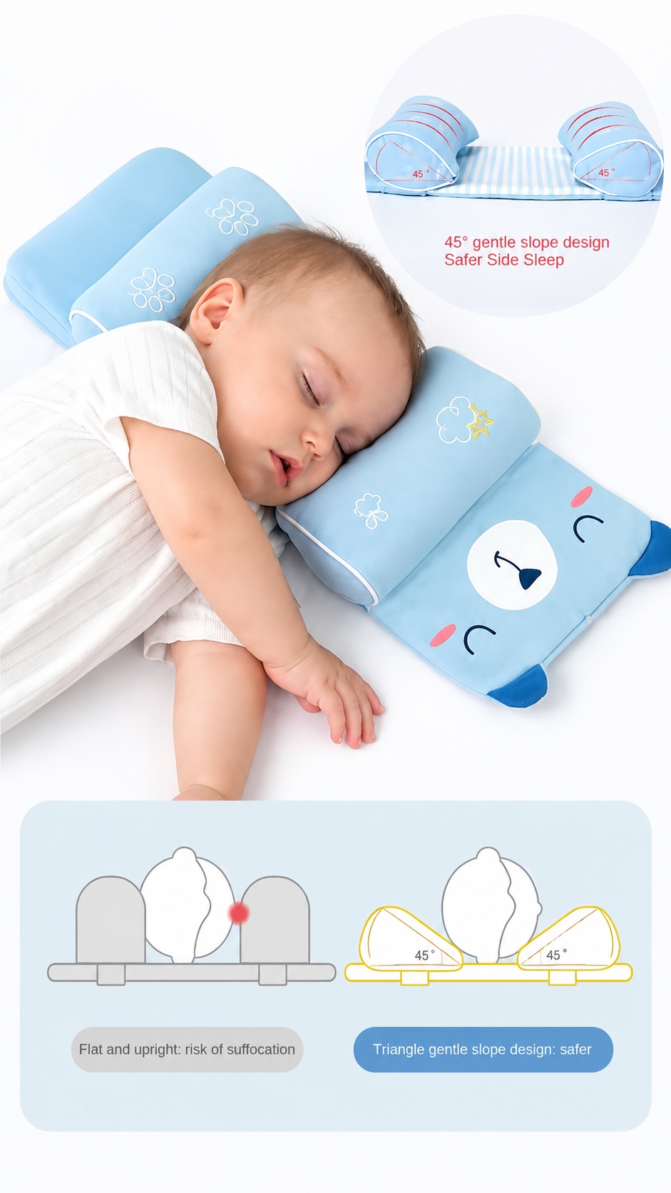 Baby Shaping Head Support Pillow