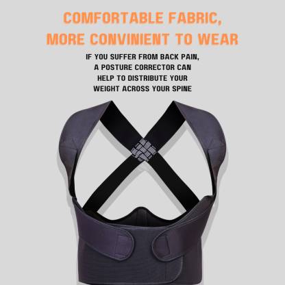 Posture Corrector Free Size Designed to provide exceptional Back Straight And Shoulder Support Belt
