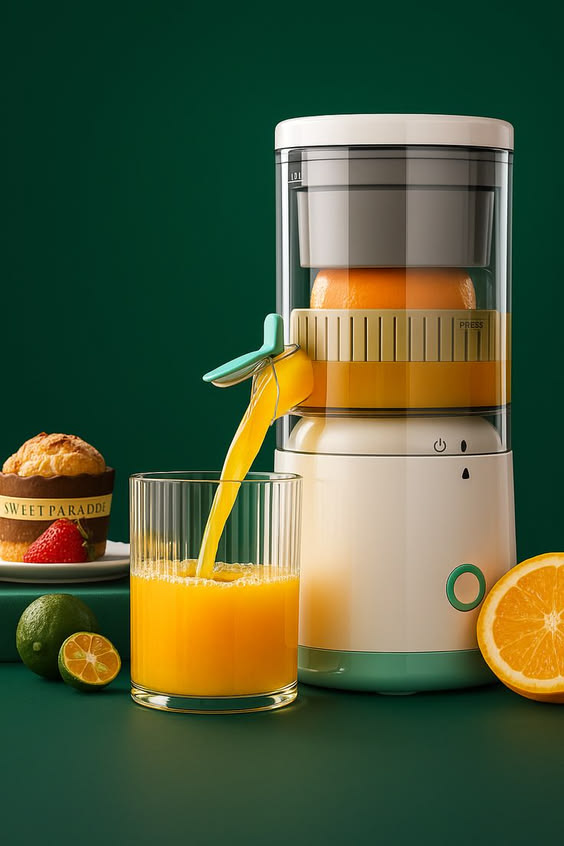 Portable USB Citrus Juicer – Fresh Juice in Seconds