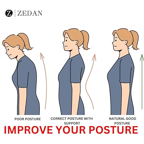 Posture Corrector Free Size Designed to provide exceptional Back Straight And Shoulder Support Belt