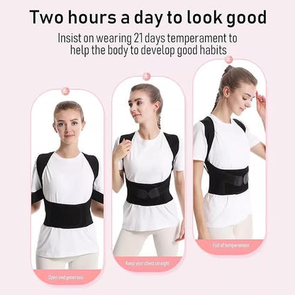 Posture Corrector Free Size Designed to provide exceptional Back Straight And Shoulder Support Belt